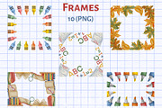 Back to School Watercolor Collection, an Education Illustration by Andre_Eva (Thumbnail 10 of 13)
