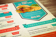 Vintage Food Menu, a Brochure Template by Luuqas Design (Thumbnail 1 of 6)