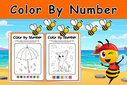 Color By Number Fall - Fall Craft, a Templates & Theme by Premium Digital Templates (Thumbnail 1 of 3)