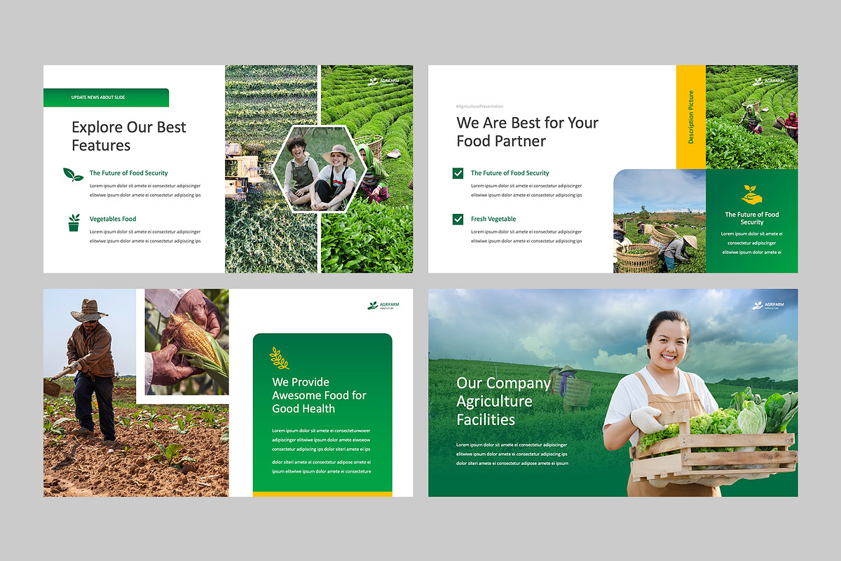 AGRIFARM - Agriculture Google Slides, a Presentation Template by rgbryand (Photo 3 of 9)