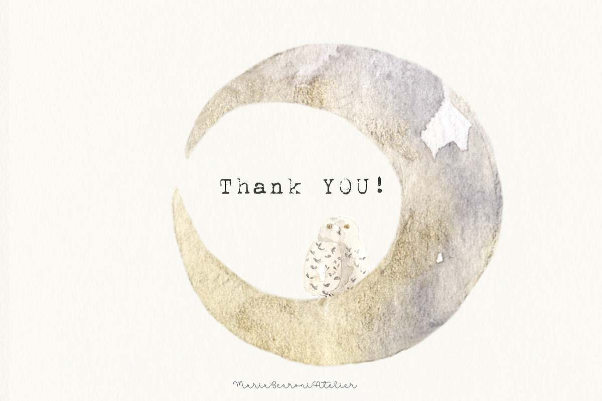 Soft Mystic Autumn Clipart, a Decorative Illustration by MariaScaroniAtelier (Photo 11 of 11)