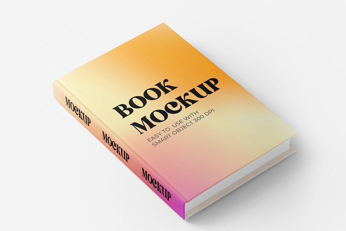 Realistic Book Mockup for Branding, a Books & Magazine Mockup by GraphicsPixel (Photo 3 of 3)