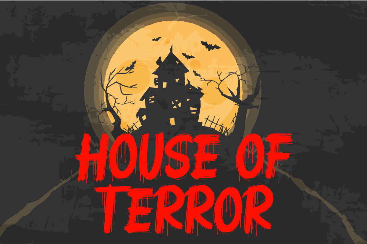 Jengled a Blood Horror Font, a Font by Bayuktx (Photo 3 of 8)