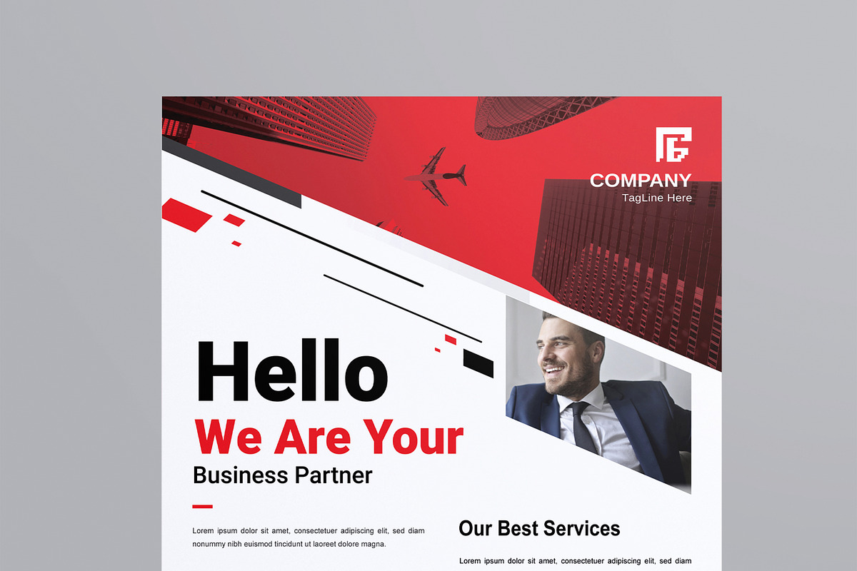 Creative Digital Agency Flyer, a Flyer Template by MightyDesign (Photo 2 of 8)