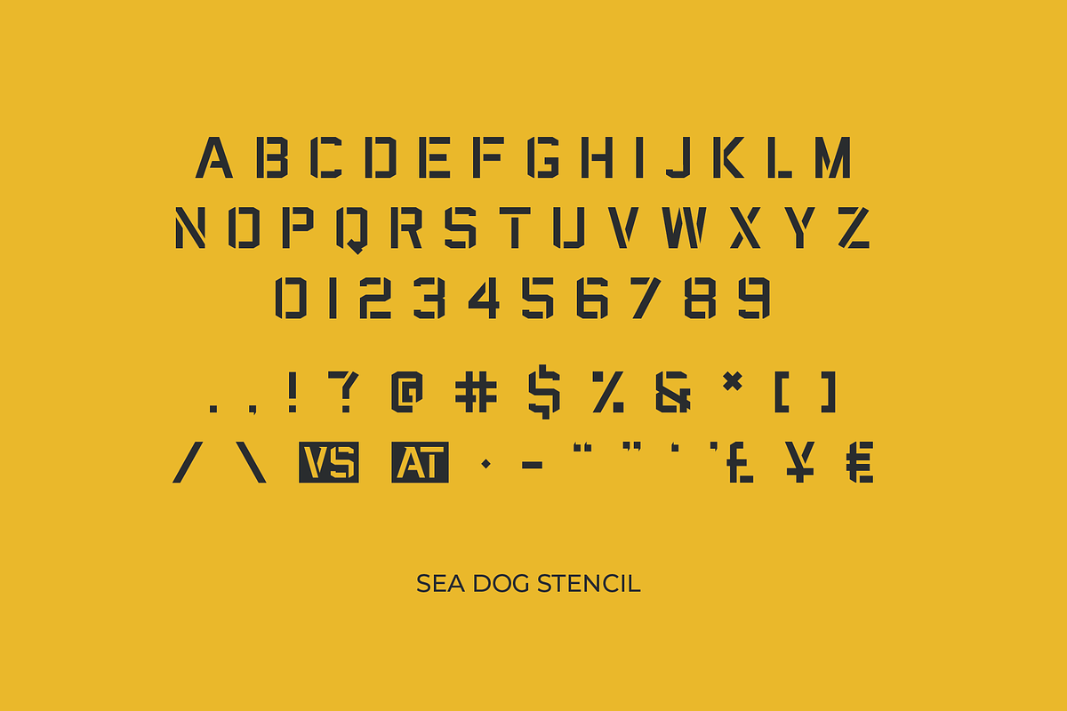 Sea Dog Bundle | Sports Display Font, a Font by Doug Houvener (Photo 16 of 17)