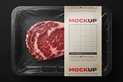 Beef Meat Mockups Collection, a Packaging Mockup by Luuqas Design (Thumbnail 1 of 5)