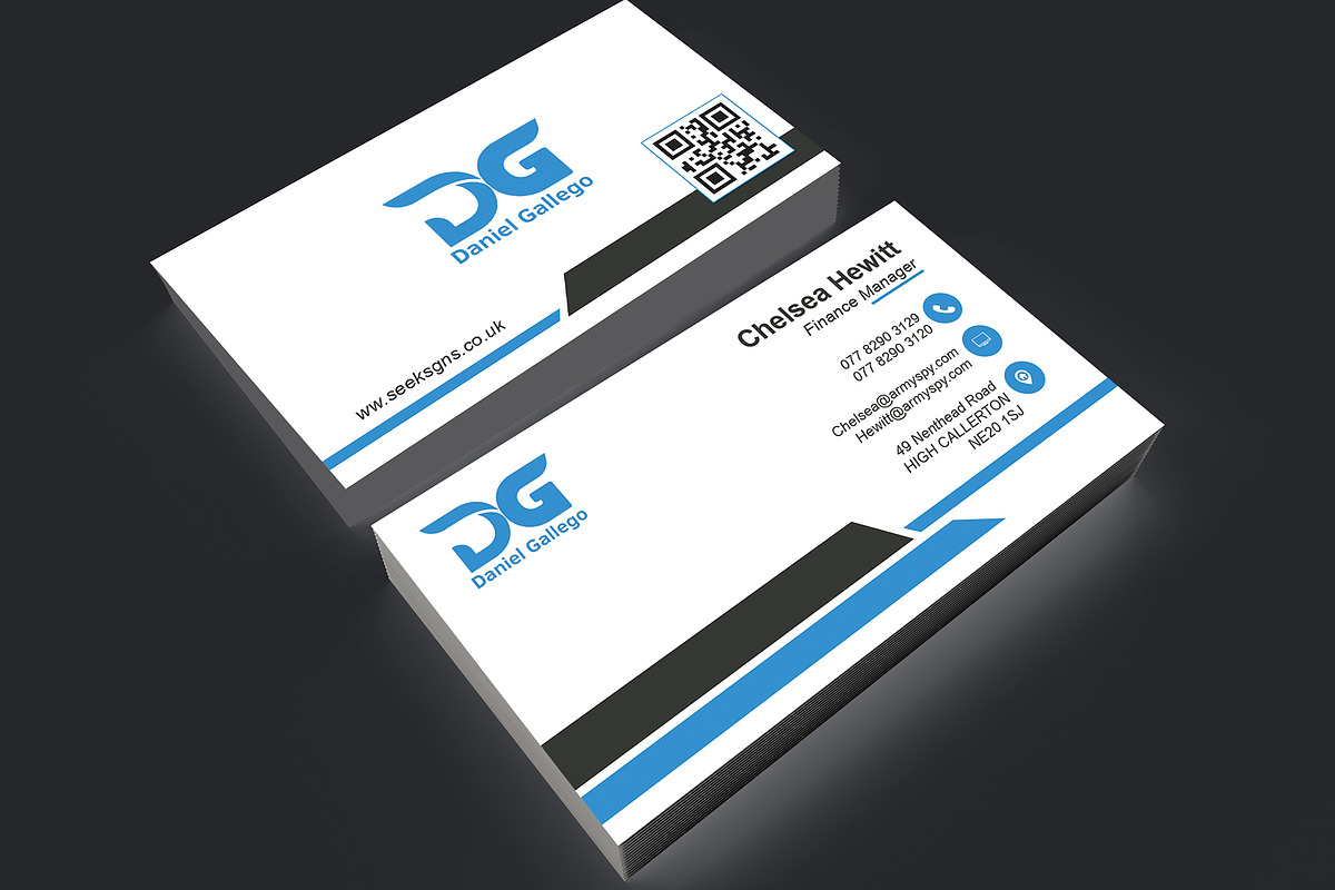 Elegant PSD Business Card Template preview 4