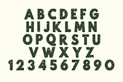 Bold Grunge Vintage Font, a Serif Font by Fourteen Letter (Thumbnail 6 of 6)