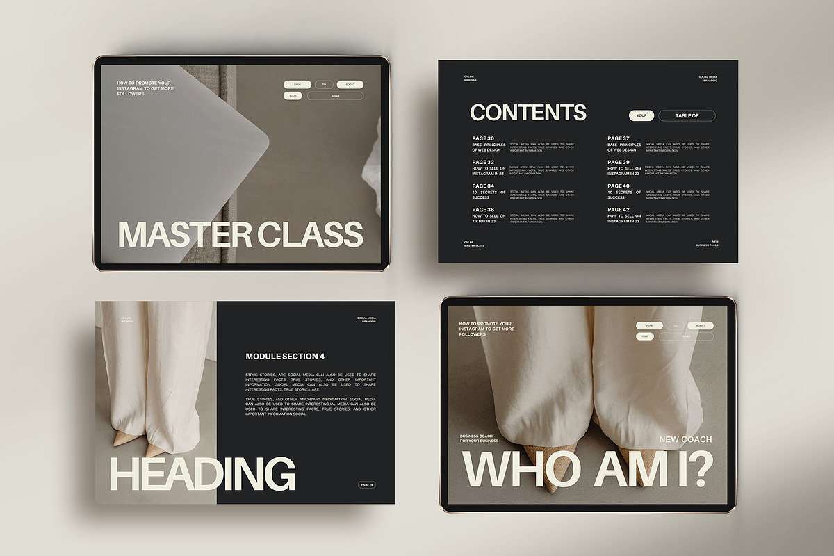 Big Coach Bundle Canva IV, a Marketing Template by Instprofi | Studio Estimo (Photo 21 of 34)