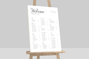 Wedding Seating Chart Sign Template, a Flyer Template by BrandPacks (Thumbnail 2 of 5)