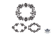 Floral Flourish Linocuts, an Illustration by WhiteRiverStudio (Thumbnail 7 of 10)