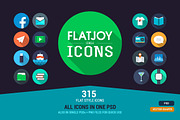 Flatjoy Circle Icons, an Icon by M K GRAPHICS (Thumbnail 1 of 3)
