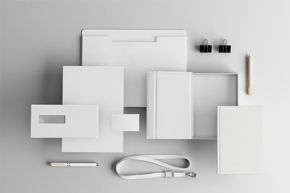 Stationary Mockup Template, a Pens & Pencil Mockup by GearShift (Photo 2 of 2)