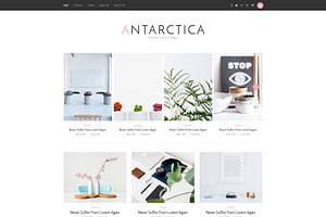 Antarctica - WordPress Blog Theme