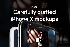 HERO IPhone X Mockups