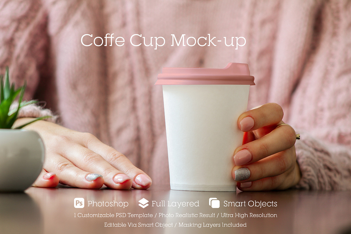 Coffee Cup Mock-up #02, a Cups & Container Mockup by alexandeerco (Photo 1 of 3)