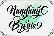Unimate Script, a Script Font by Astageni (Thumbnail 2 of 9)