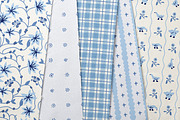 Cobalt Cottagecore.Seamless Patterns, a Pattern Graphic by oxygen_8 (Thumbnail 7 of 10)