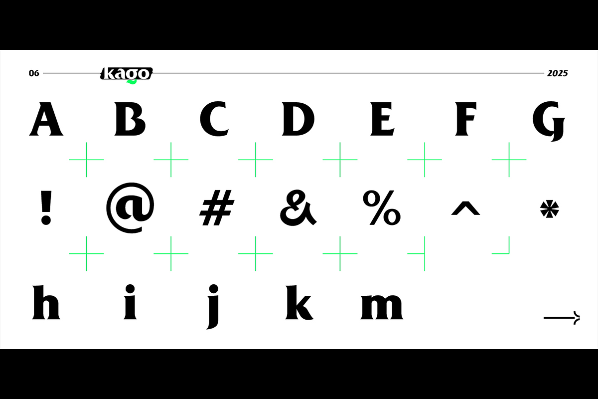Kago typeface, a Sans Serif Font by Foda Foundry (Photo 6 of 9)