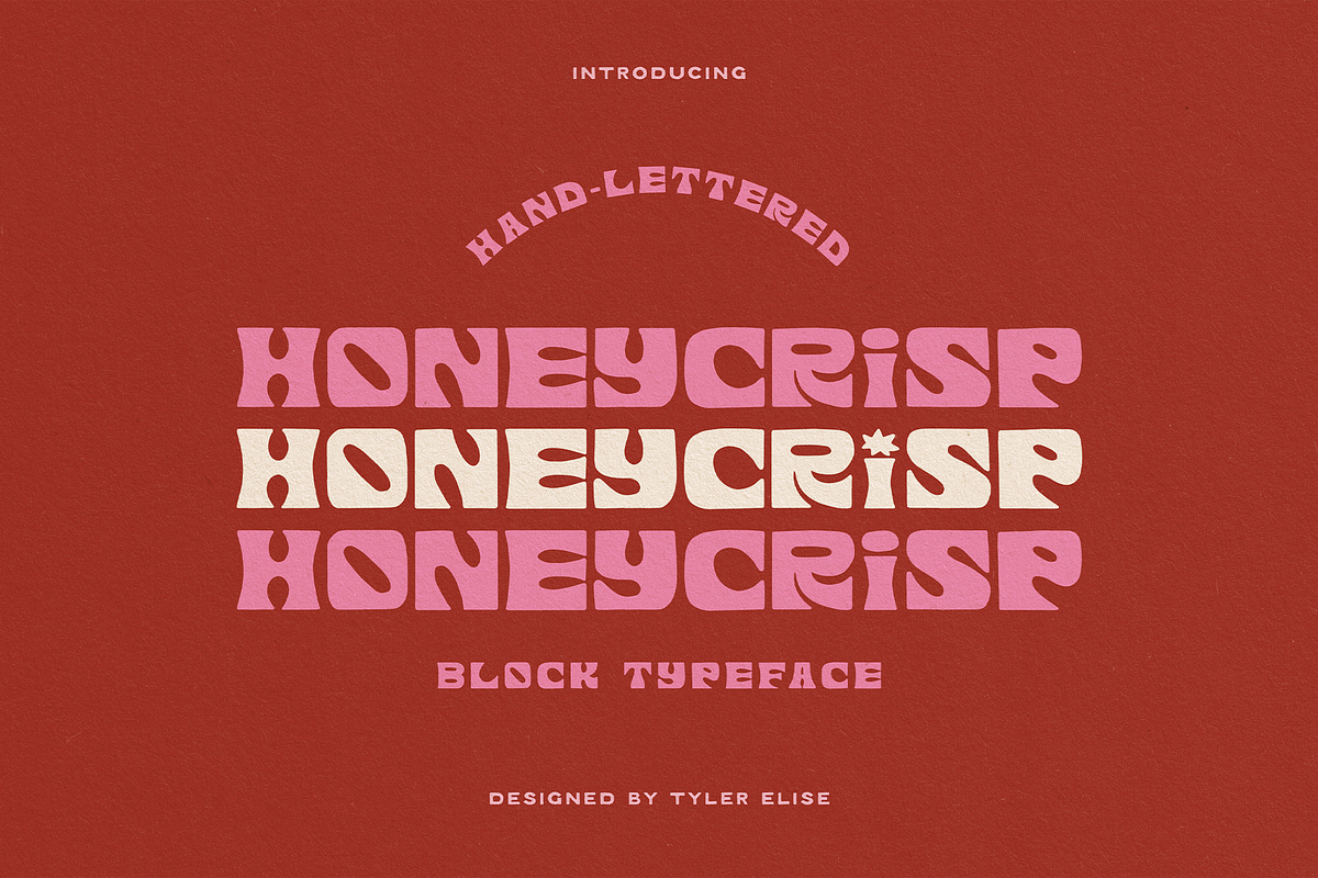 HONEYCRISP by Tyler Elise, a Font by tylerelise (Photo 1 of 6)