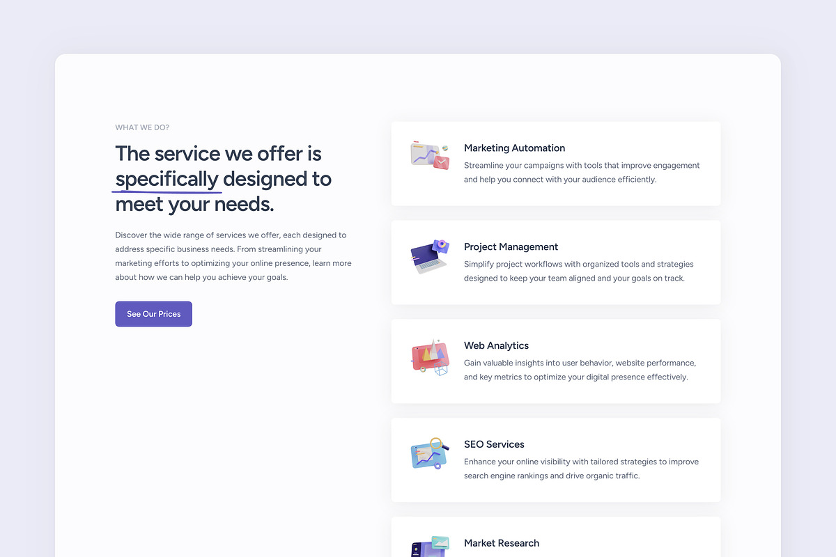 Influx - Framer Template, a Landing Page Template by elemis (Photo 2 of 6)