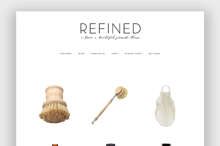 Refined Wordpress Theme