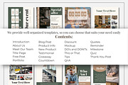 Natural Earth Instagram Template, a Social Media Template by Everyday Perfection (Thumbnail 3 of 8)