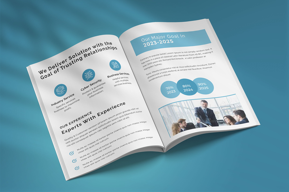 16 Page A4 Corporate Brochure Design, a Brochure Template by ferdousi0791 (Photo 8 of 8)