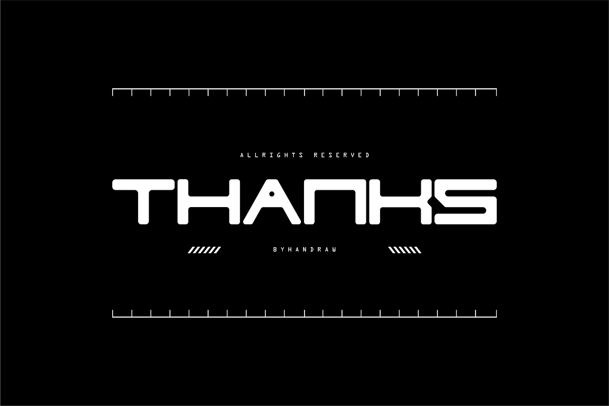 Stelloyx - Futuristic Display Font, a Sans Serif Font by Typeagle (Photo 10 of 10)