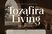 Luxury Ligature Serif Font - Faresty, a Serif Font by Font Liner (Thumbnail 5 of 9)