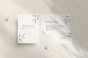 Foliage Wedding Invitation Suite, an Invitation Template by Agape Design (Thumbnail 5 of 6)