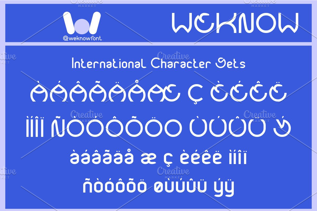 Super Hybrid font, a Font by weknow (Photo 8 of 8)