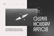 Art Galleria - Modern Display Font, a Sans Serif Font by Sensatype (Thumbnail 5 of 12)