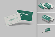 Name Card Mockup, an Advertising Mockup by Difa Design (Thumbnail 1 of 6)