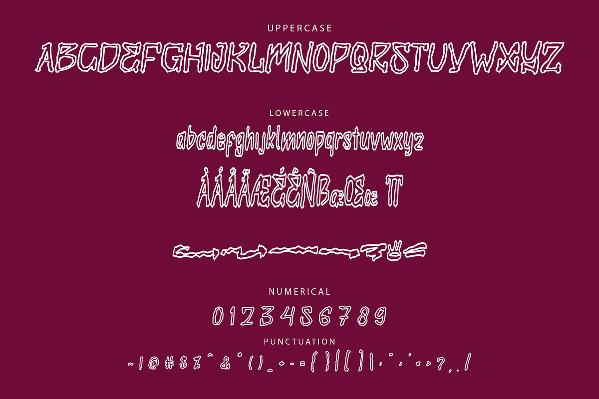 Scare Roar - Halloween Horror Font, a Script Font by NTC Graphic (Photo 8 of 9)