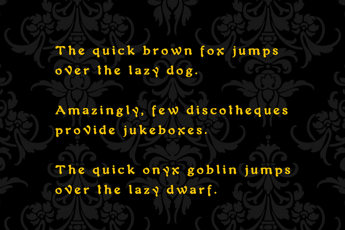 Auriol Closed Font, a Font by Moreno Art Company (Photo 4 of 6)