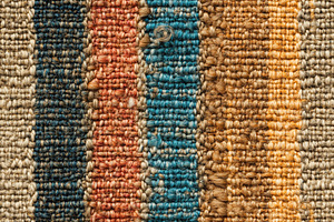 Seamless carpet textured woven fabric featuring stripes in various colors inclu, a Texture Graphic by Textures & Backgrounds
