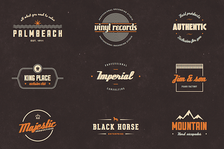 Vintage Label Vector Pack