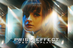 Prism Photo Effect PSD Template, a Layer Style Add-On by iHemalaya