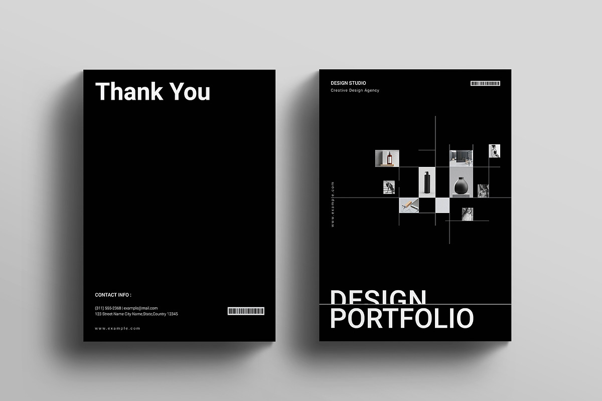 Graphic Design Portfolio Brochure, a Brochure Template by E-Type (Photo 8 of 8)