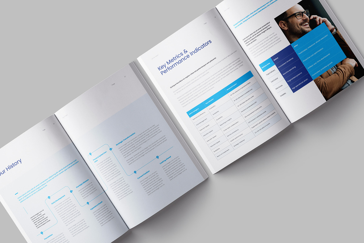 White Paper Template | Word & Canva, a Brochure Template by HiveArts (Photo 6 of 13)