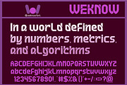 Professional Skills font, a Font by weknow (Thumbnail 5 of 8)
