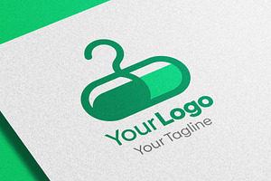 Pharma Wear Logo Template