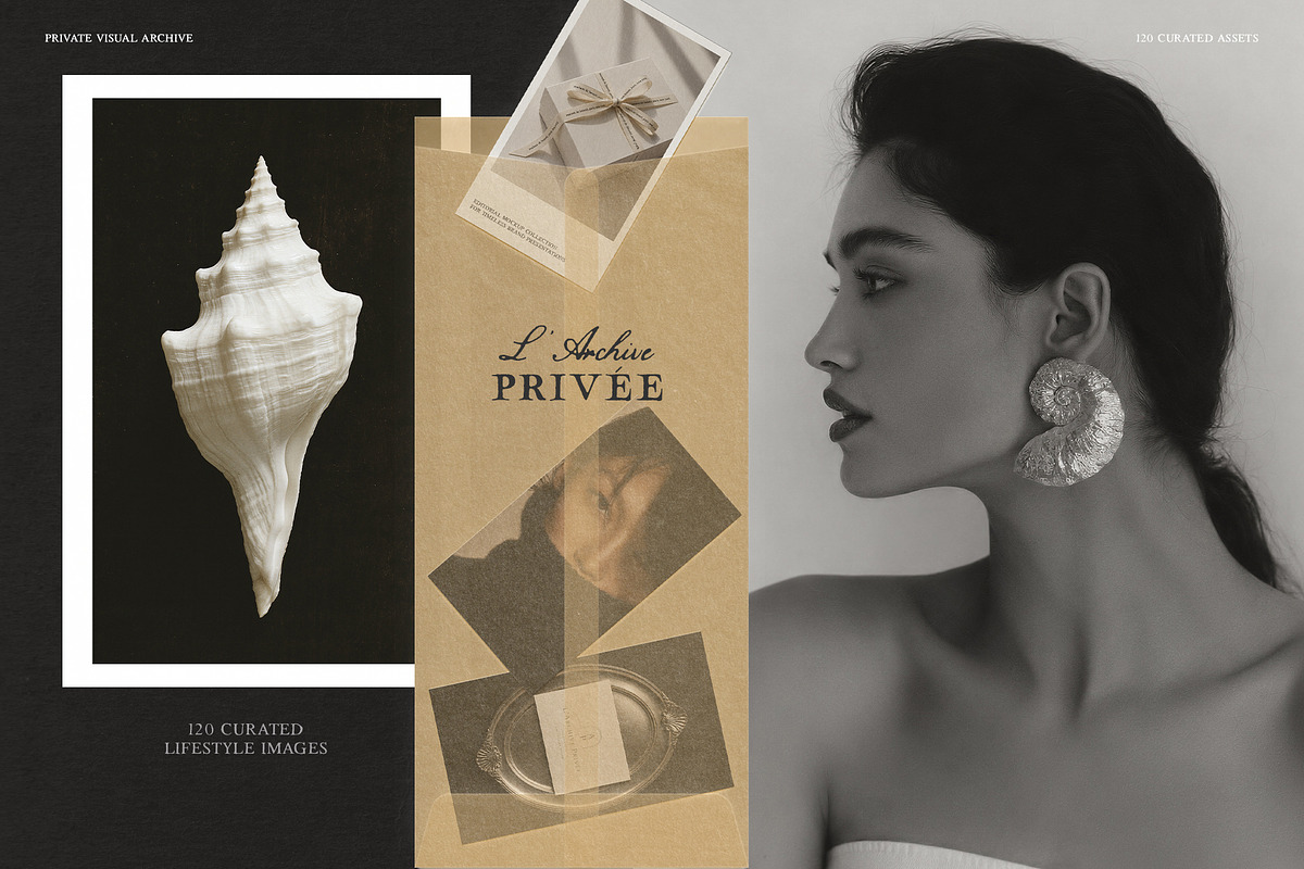 L’Archive Privée Editorial Pics, a Background Graphic by Muse Mockups (Photo 14 of 19)