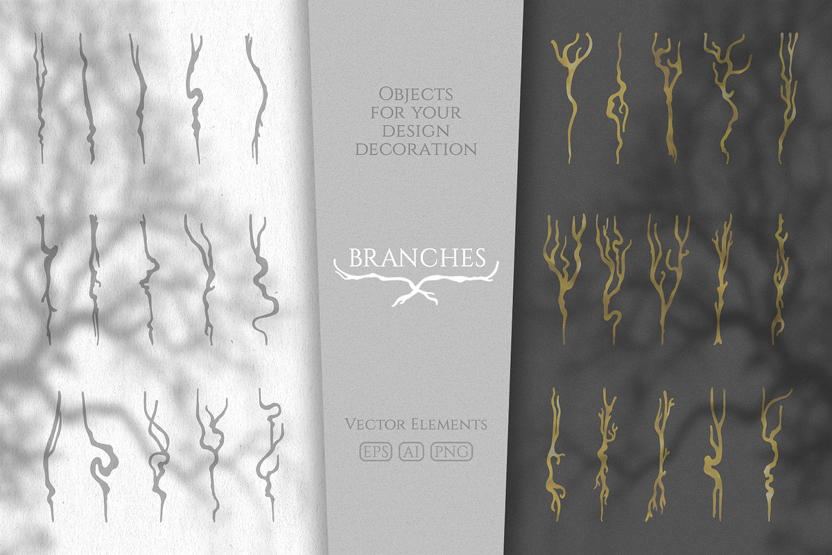Branches | Vector Elements, an Object Graphic by Norse Moss (Photo 1 of 5)