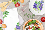 Culinary Herbs. Watercolor Set, a Food Illustration by Tata Pilip (Thumbnail 5 of 14)