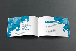 Modern Blue Company Brochure