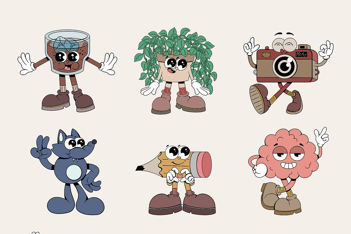 Good Mood - Character Collection, an Illustration by Alina Sh (Photo 3 of 6)