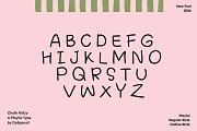 Chalk Kidzy - Bold, Fun, and Full, a Handwritten Font by delipensil (Thumbnail 5 of 10)