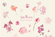 Son Jardin - Romantic Florals, an Object Graphic by whiteheartdesign (Thumbnail 15 of 17)
